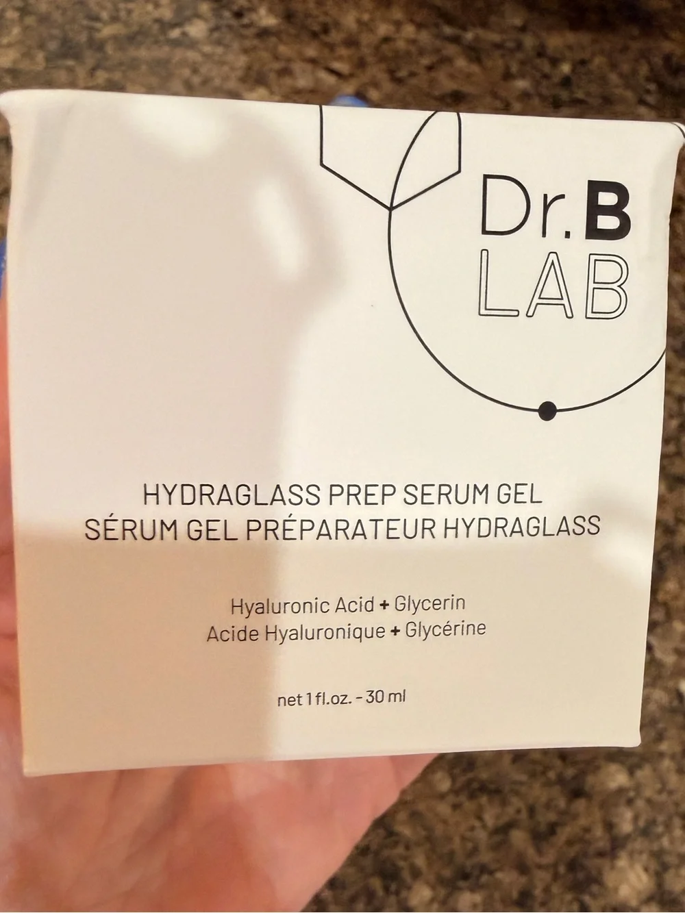 DR. BRANDT SKINCARE Hydraglass Prep Serum Gel NEW